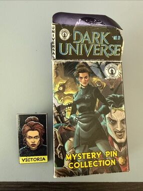 Dark Universe Mystery Pin Collection - Victoria Enamel Pin